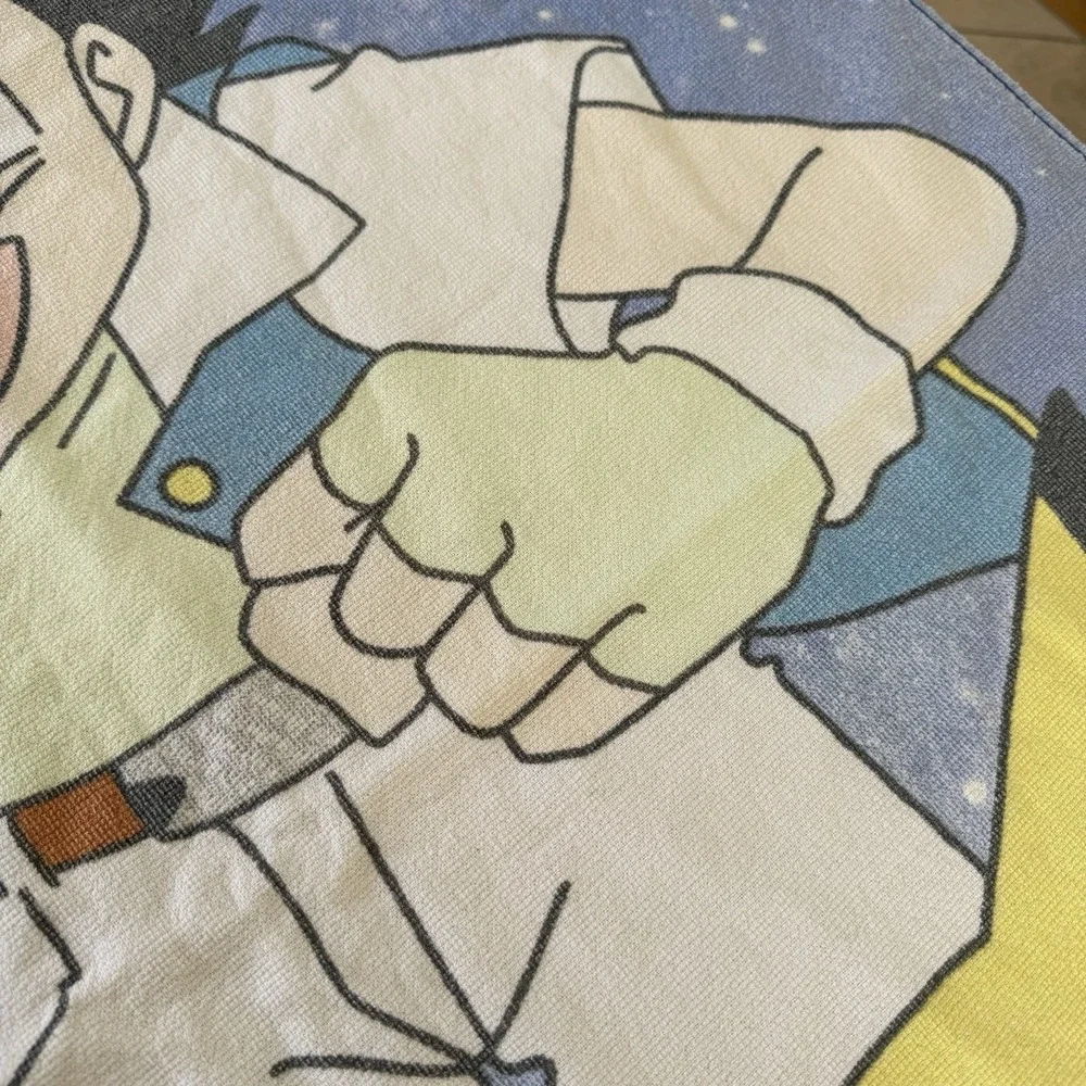 Vintage 1999 2000 Nintendo Pokemon Pikachu Beach Towel Gotta Catch Em All Bleach